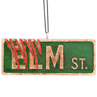 Elm St. Street Sign Halloween Ornament Creepy Decoration