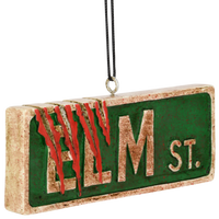 Elm St. Street Sign Halloween Ornament Creepy Decoration