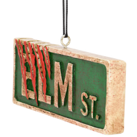 Elm St. Street Sign Halloween Ornament Creepy Decoration