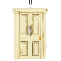 Creepy Door with an Axe Through it Halloween / Christmas Ornaments