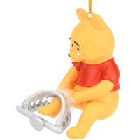 Winne The Pooh Caught in a Bear Trap Funny Christmas Ornament Decoration