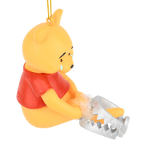 Winne The Pooh Caught in a Bear Trap Funny Christmas Ornament Decoration