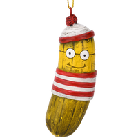 Where's Pickle? Funny Hiding Pickles Christmas Ornament Tradition