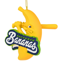 Tree Buddees x Savannah Bananas Logo Official Banana Ball Ornament - Limited Edition