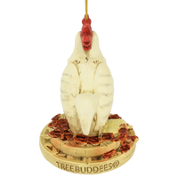 Chicken and Waffles Christmas Ornament Funny Decoration