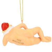 Seductive Santa Funny Naughty Christmas Ornament Decoration