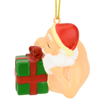 Seductive Santa Funny Naughty Christmas Ornament Decoration
