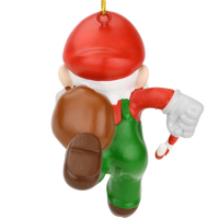 Super Santa Bros Fun & Unique Gamer Christmas Ornaments