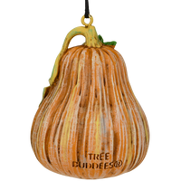 Rotten Pumpkin Jack-o'-lantern Halloween Ornament Decoration