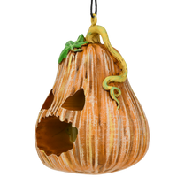 Rotten Pumpkin Jack-o'-lantern Halloween Ornament Decoration