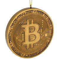 Bitcoin Christmas Ornament Cryptocurrency Money Ornaments