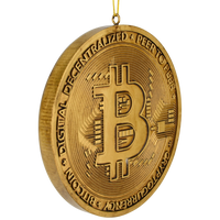 Bitcoin Christmas Ornament Cryptocurrency Money Ornaments