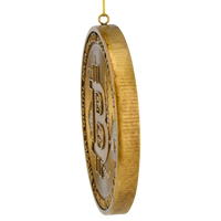 Bitcoin Christmas Ornament Cryptocurrency Money Ornaments