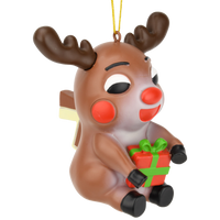 Anime Reindeer Christmas Cartoon Character Ornament