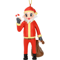 Anime Santa Claus Christmas Cartoon Character Ornament