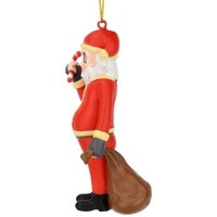 Anime Santa Claus Christmas Cartoon Character Ornament