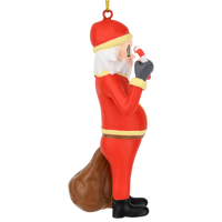 Anime Santa Claus Christmas Cartoon Character Ornament