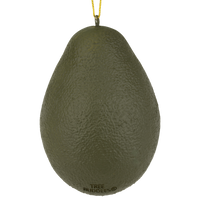 Sliced Avocado with Pit Christmas Ornament Food Tree Decoration