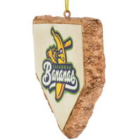 Tree Buddees x Savannah Bananas Home Plate Ornament - Limited Edition