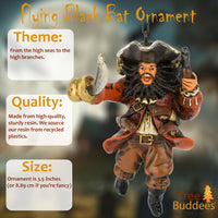 Blackbeard The Pirate Halloween / Christmas Ornaments