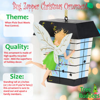 Tinker Bell in a Bug Zapper Funny Christmas Ornaments