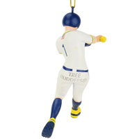 Tree Buddees x Savannah Bananas Player Official Banana Ball Ornament - Limited Edition (Light Tone Batter - White Jersey)