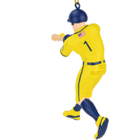 Tree Buddees x Savannah Bananas Player Official Banana Ball Ornament - Limited Edition (Light Tone Batter - Yellow Jersey)
