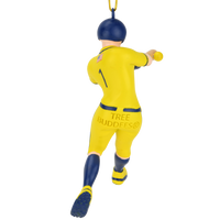Tree Buddees x Savannah Bananas Player Official Banana Ball Ornament - Limited Edition (Light Tone Batter - Yellow Jersey)