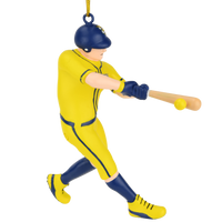 Tree Buddees x Savannah Bananas Player Official Banana Ball Ornament - Limited Edition (Light Tone Batter - Yellow Jersey)