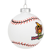 Tree Buddees x Party Animals Baseball 3D Shaped Glass Official Banana Ball Ornament - Limited Edition