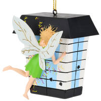 Tinker Bell in a Bug Zapper Funny Christmas Ornaments