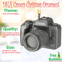DSLR Camera Christmas Ornament