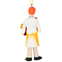 Ginger Bread Man Ornament Redhead Baker Hilarious Play on Words