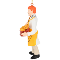 Ginger Bread Man Ornament Redhead Baker Hilarious Play on Words