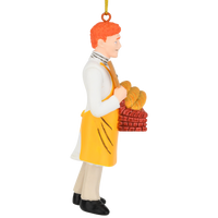 Ginger Bread Man Ornament Redhead Baker Hilarious Play on Words