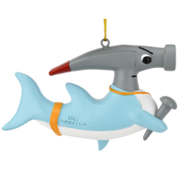 Hammerhead Shark Christmas Ornament Funny Play on Words