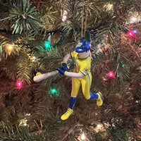 Tree Buddees x Savannah Bananas Player Official Banana Ball Ornament - Limited Edition (Light Tone Batter - Yellow Jersey)