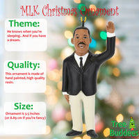 Martin Luther King Jr. MLK Christmas Ornament