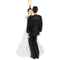 Bride & Groom Marriage Ornament Newlyweds - Hilarious Wedding Cake Topper