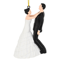 Bride & Groom Marriage Ornament Newlyweds - Hilarious Wedding Cake Topper