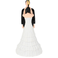 Bride & Groom Marriage Ornament Newlyweds - Hilarious Wedding Cake Topper