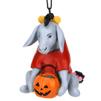 Winnie The Pooh and Eeyore Dressed up as Each Other for Trick or Treating Cute Halloween Ornaments
