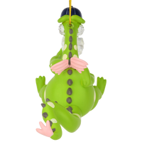 Puffin The Magic Dragon Funny Green Dragon Smoking Ornament