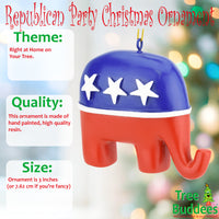 USA Presidential - Political Christmas Ornament (Republican Party)