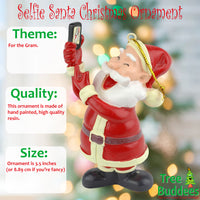 Selfie Santa™ Christmas Ornament