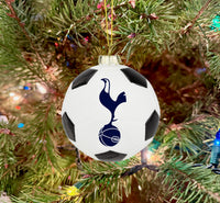 Tree Buddees x Tottenham Hotspur F.C. Bauble Soccer Ball Glass Ornament