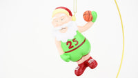 Air Santa™ Basketball Christmas Ornament