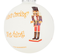 Nutcracker What’s Cracking? Nut-Thing! Fun Christmas Ornament