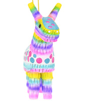 Colorful Donkey Party Piñata Christmas Ornament