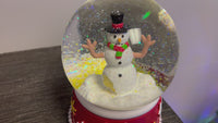 30% Off Sale! - Tree Buddees Pee on Snowman Funny Christmas Snow Globe - Large 6.5"